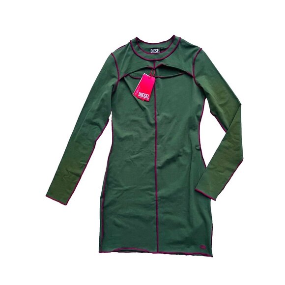 Diesel D-Tinest Dress Green ( S ) - Picture 4 of 5